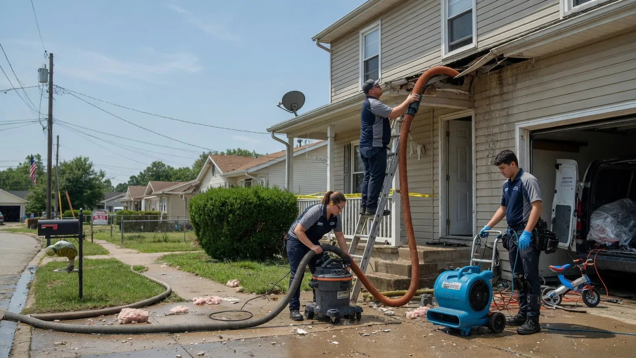 Water Damage Restoration in Monroe, LA near me